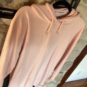 Superdry - Hoodie Dress - Baby Pink - Size 10